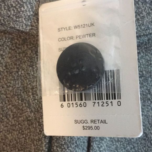 Generra Dark Academia Lined “Pewter” Wool Dress Size 6 - Picture 14 of 15